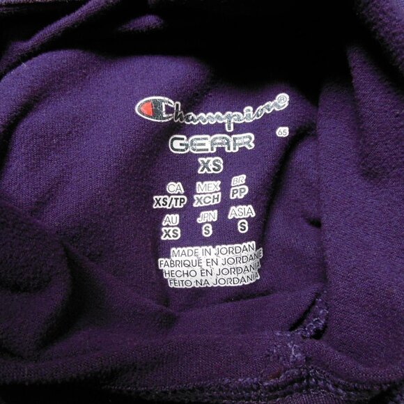 Champion Fleece Lined Purple Turtle Neck - Picture 2 of 5